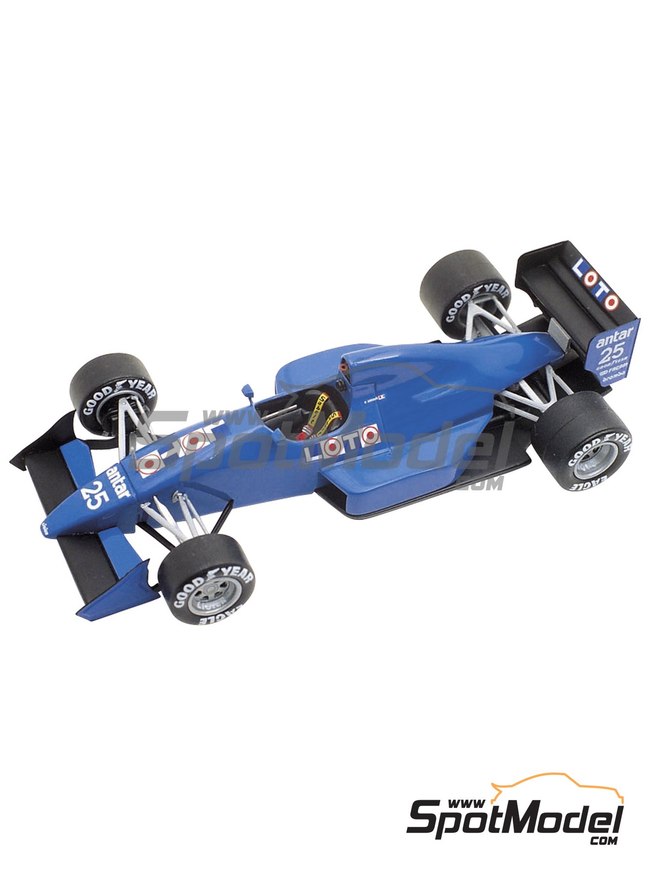 Tameo Kits TMK098: Car scale model kit 1/43 scale - Ligier